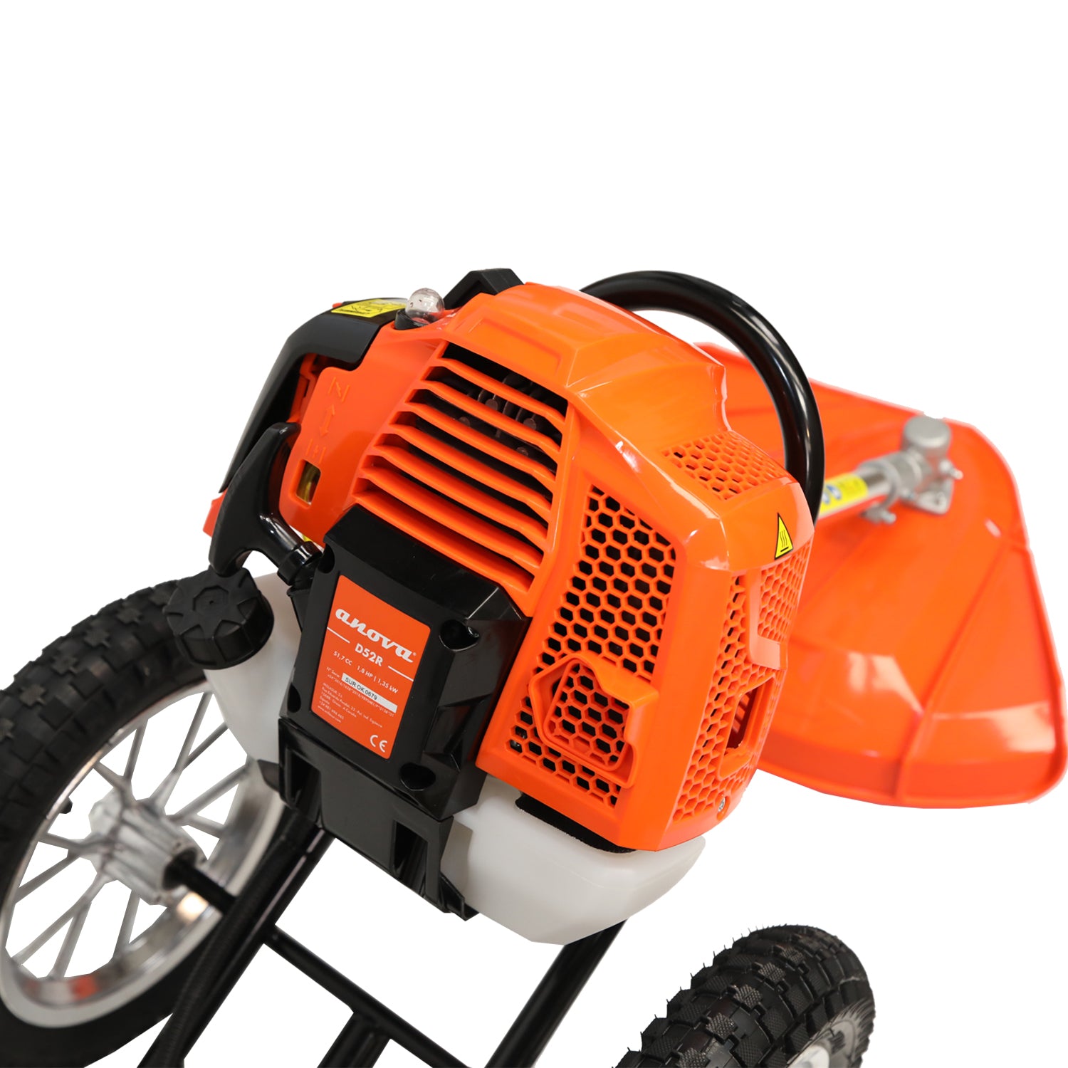 Desbrozadora con ruedas ANOVA D52R 52 cc | Sin esfuerzo en taludes